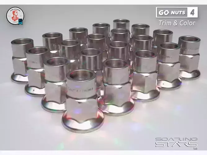 GoNuts 4 Trim and Color AM01 Car Wheel Lug Nut
