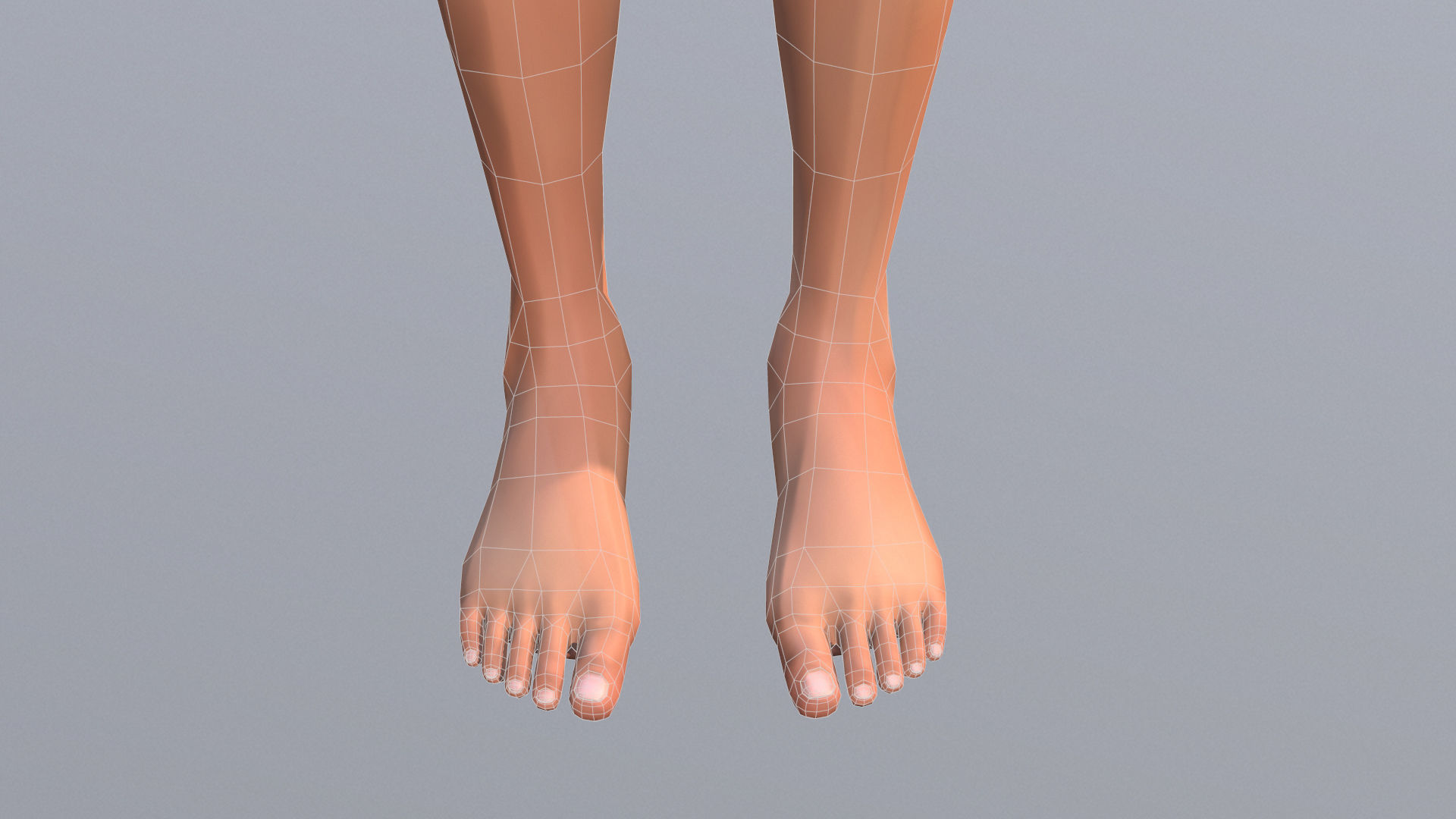 Man Stylized Body Male Game Ready Character PBR Low-poly 3D model_17