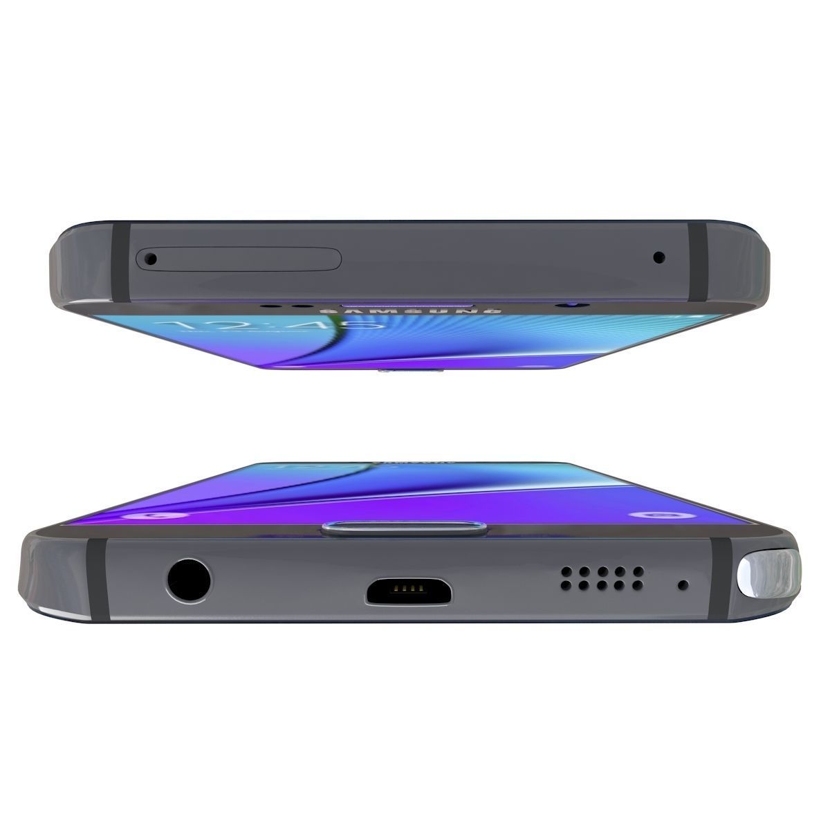 Samsung Galaxy Note 5 Black Sapphire 3D model_9