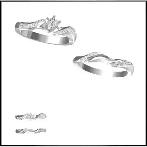 JCD Format Cheap bridal set rings jewelers file set