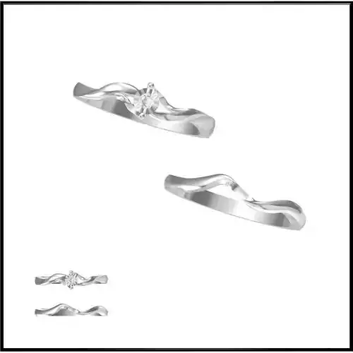 JCD Format Cheap bridal set rings for sale 3dm jewelry files