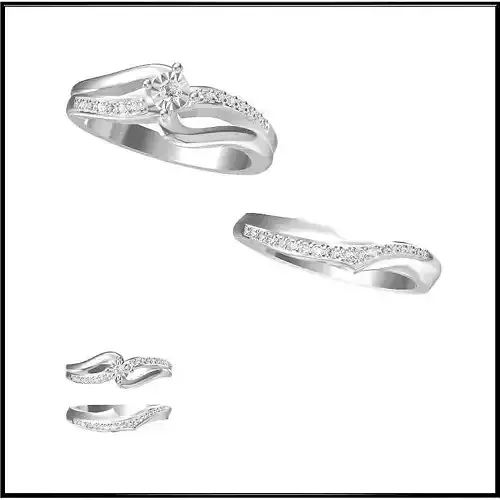 JCD Format Cheap bridal set rings autodesk jewelry design