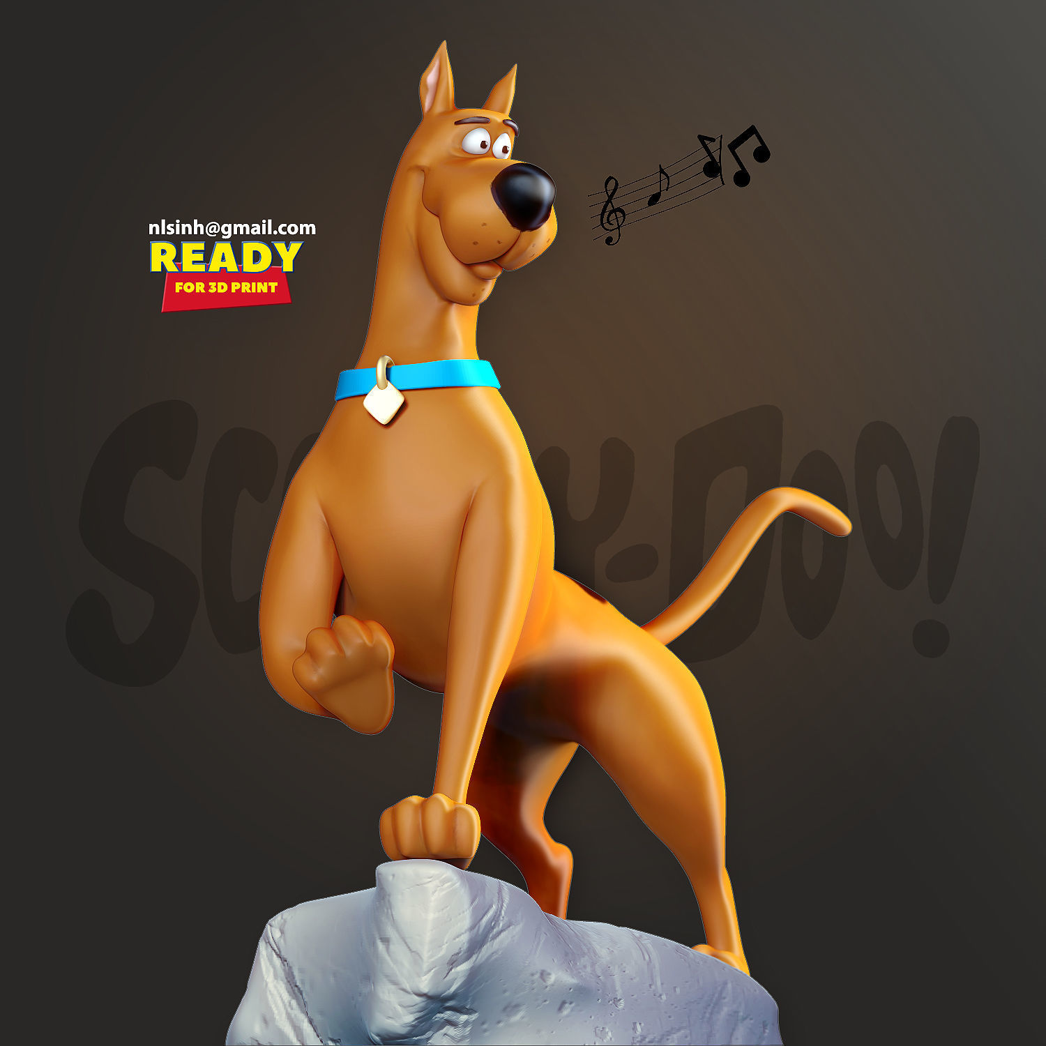 Scooby Doo 3D print model_5