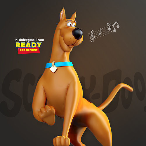 Scooby Doo 3D print model