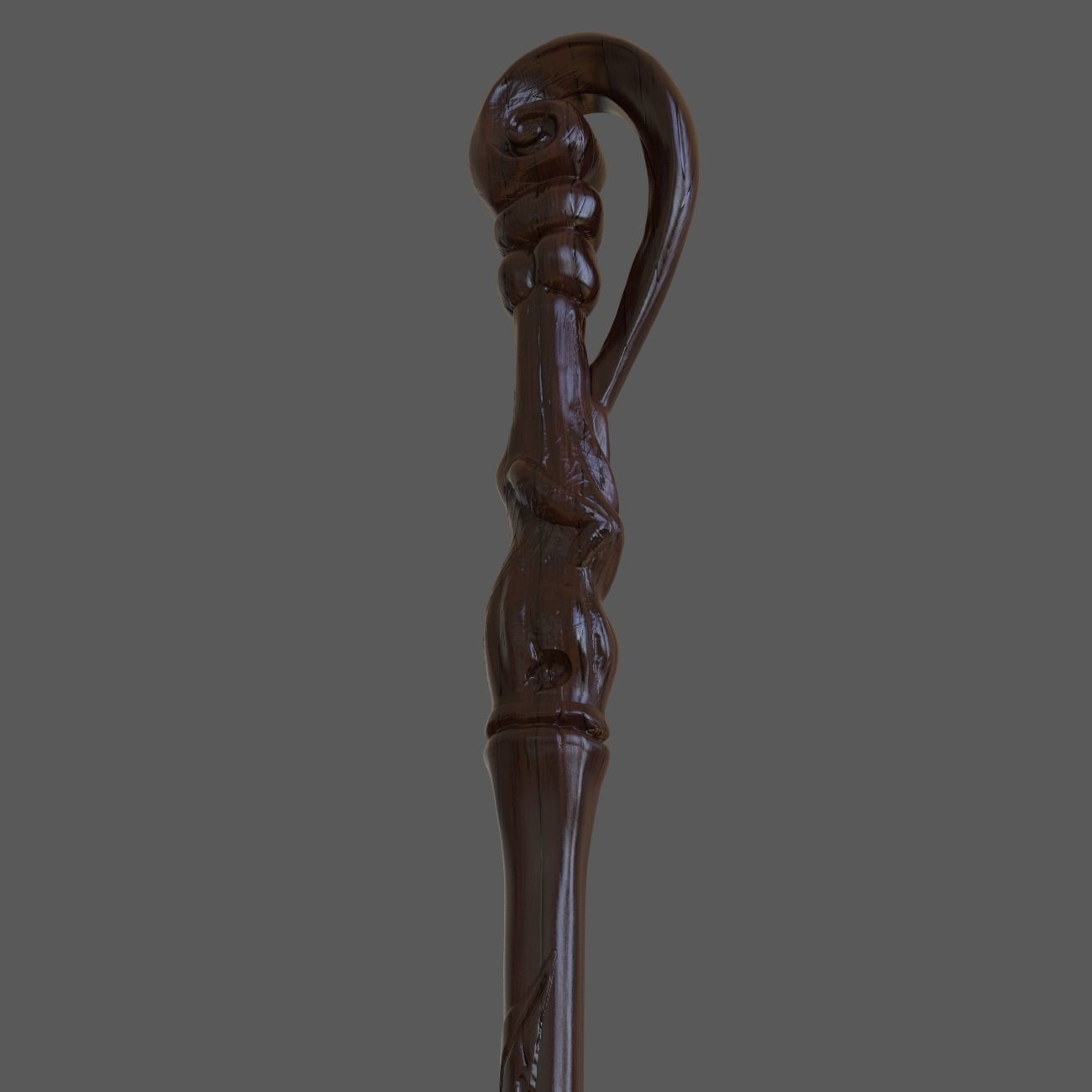 Fleur Delacour Wand - Harry Potter 3D print model_9