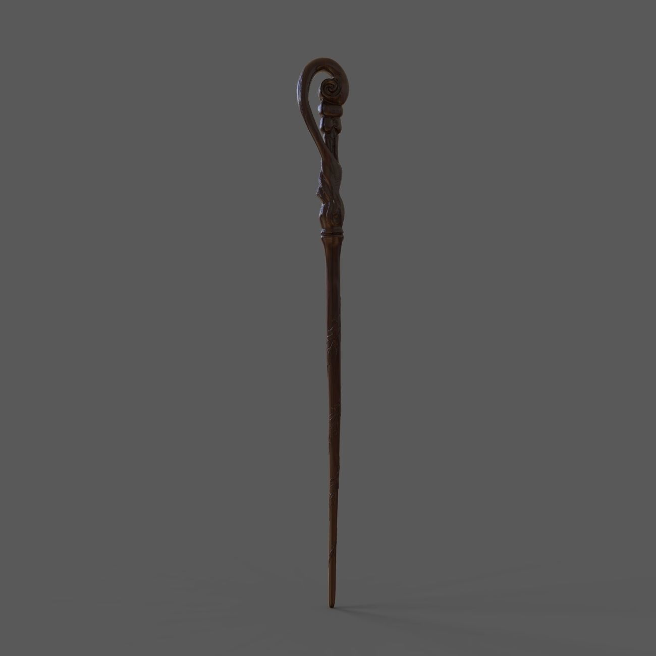 Fleur Delacour Wand - Harry Potter 3D print model_7