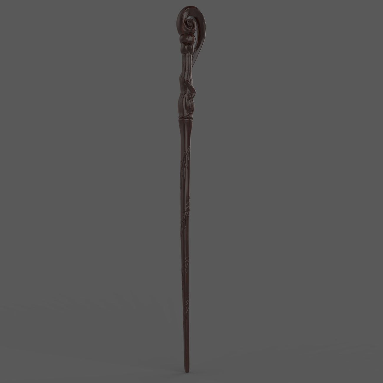 Fleur Delacour Wand - Harry Potter 3D print model_13