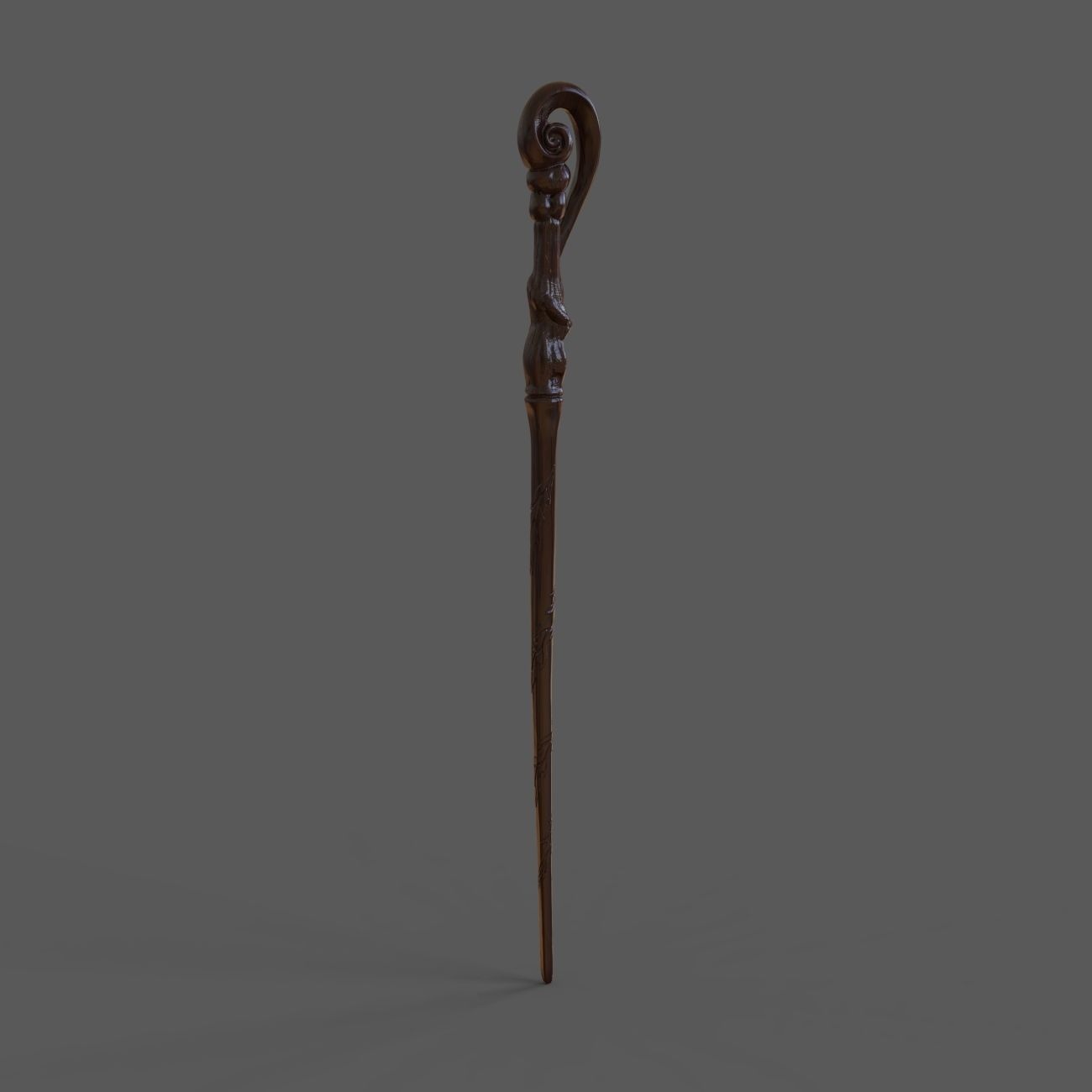 Fleur Delacour Wand - Harry Potter 3D print model_6