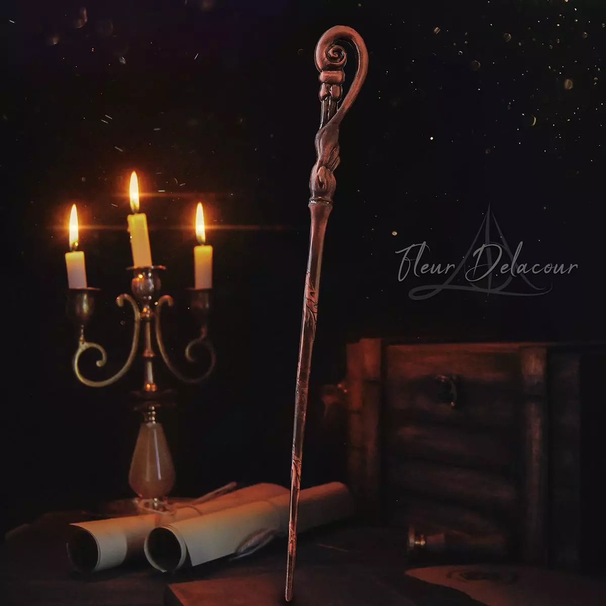 Fleur Delacour Wand - Harry Potter 3D print model_0