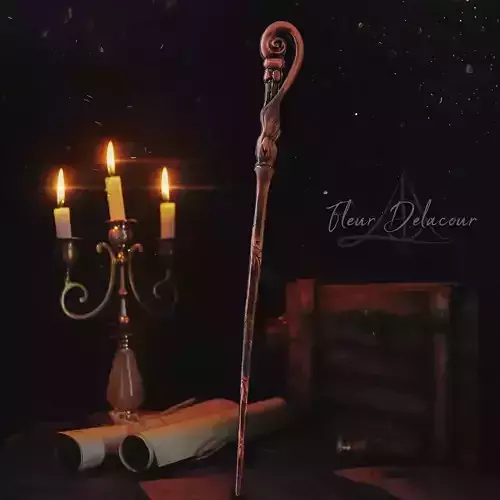 Fleur Delacour Wand - Harry Potter 3D print model