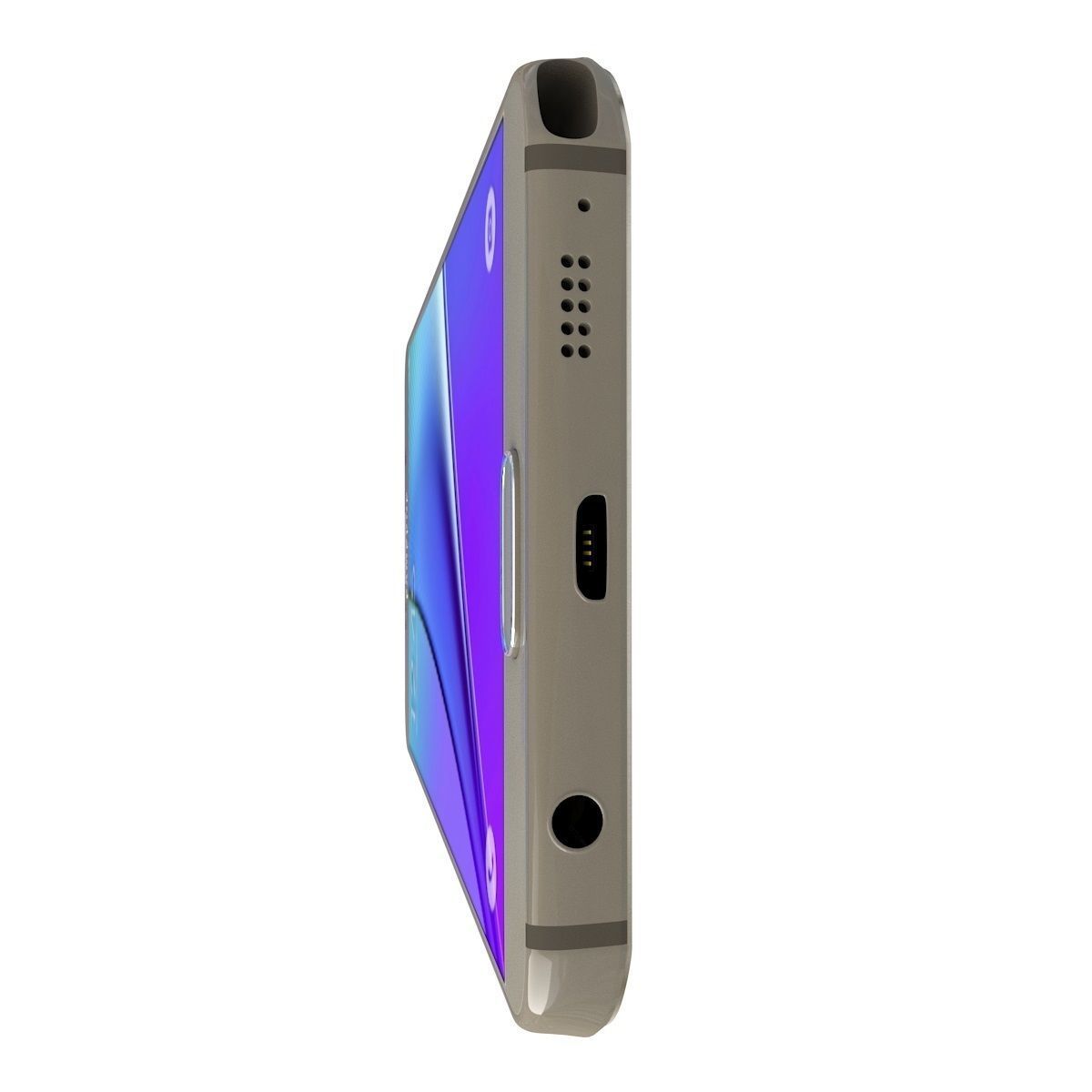 Samsung Galaxy Note 5 Gold Platinum 3D model_11