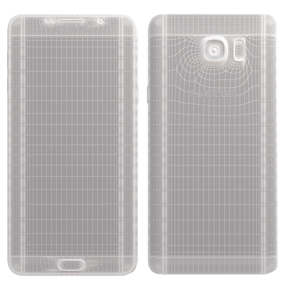 Samsung Galaxy Note 5 Gold Platinum 3D model_14