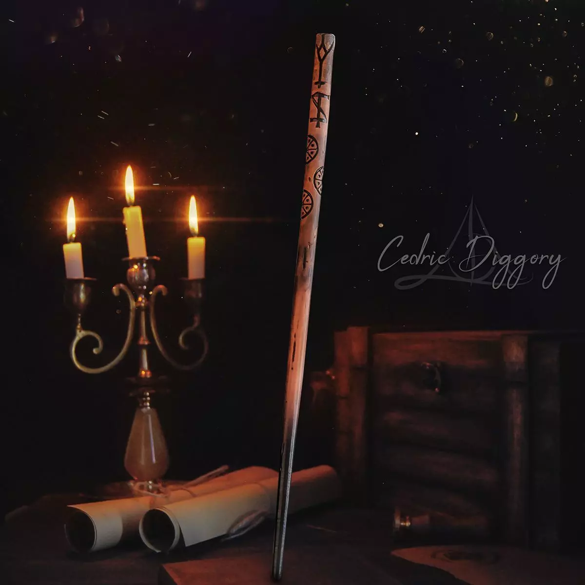 Cedric Diggory Wand - Harry Potter 3D print model_0