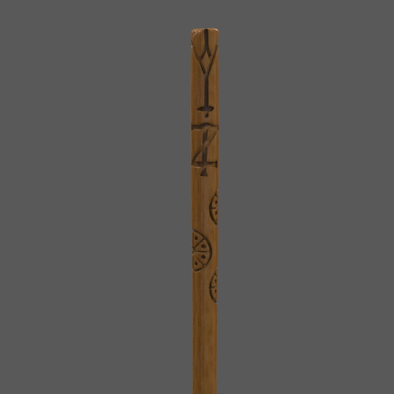 Cedric Diggory Wand - Harry Potter 3D print model_4