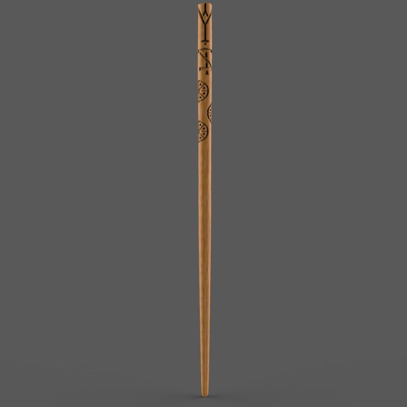 Cedric Diggory Wand - Harry Potter 3D print model_7