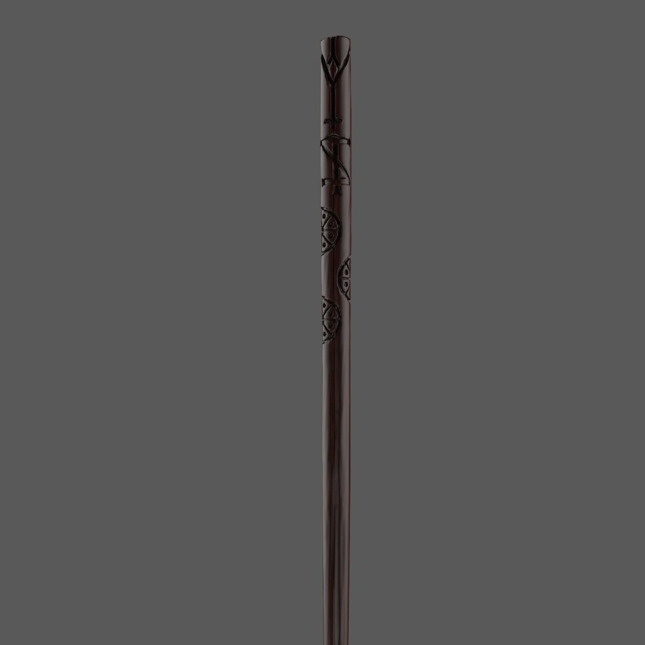 Cedric Diggory Wand - Harry Potter 3D print model_11