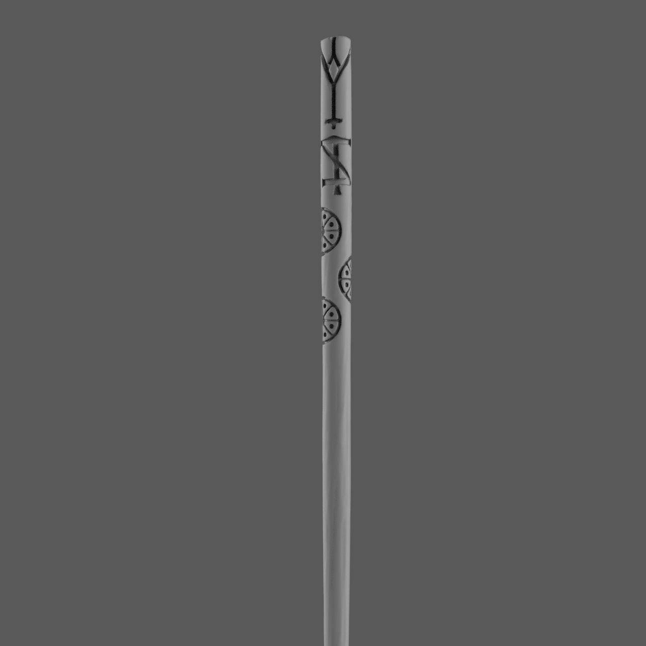 Cedric Diggory Wand - Harry Potter 3D print model_12