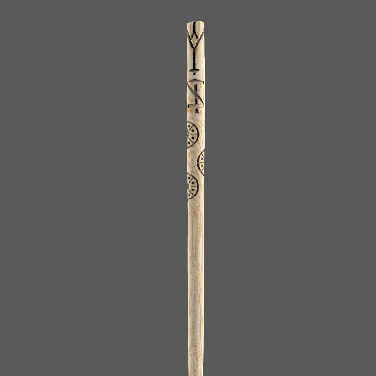 Cedric Diggory Wand - Harry Potter 3D print model_14