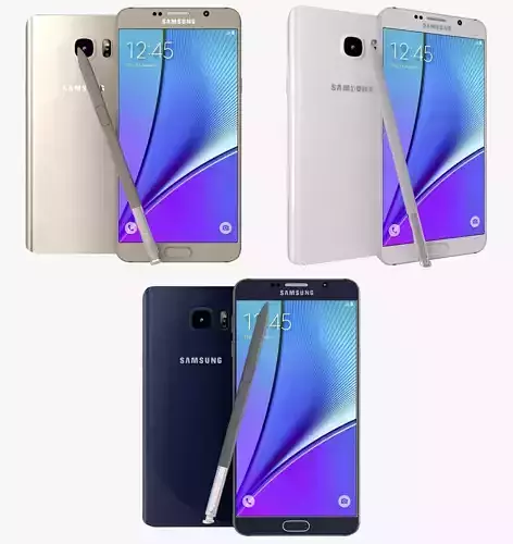 Samsung Galaxy Note 5 Gold all color