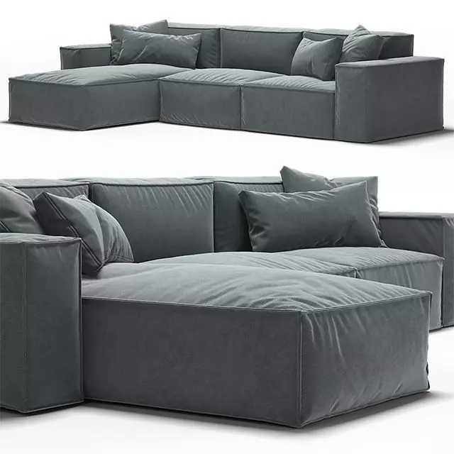 Roveconcepts Porter Sectional Sofa 3D model_0