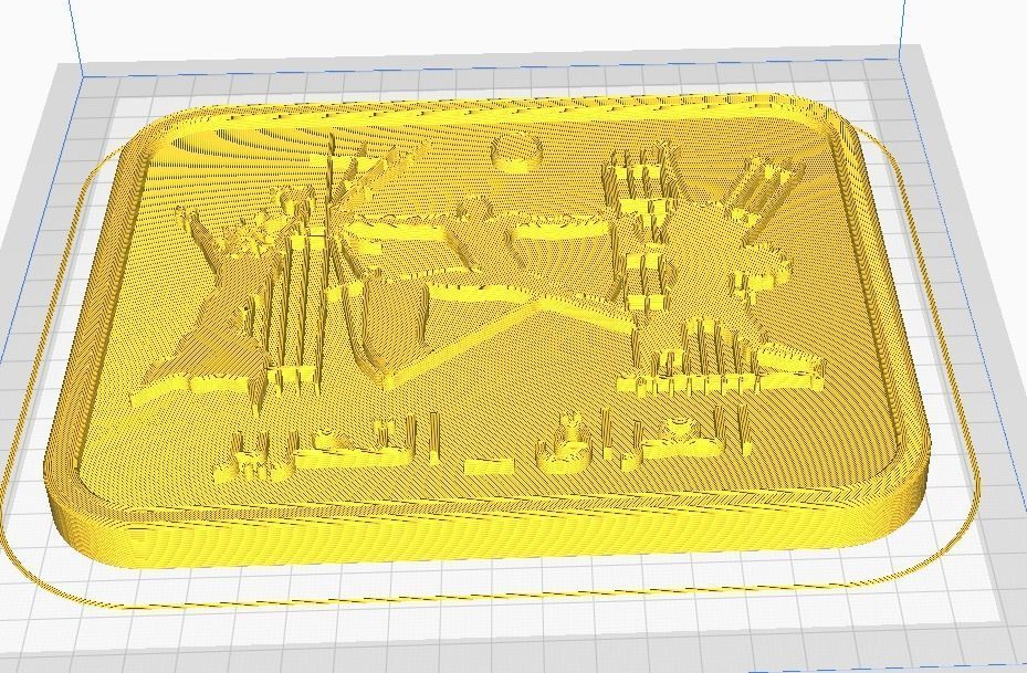 Tahrir Square Iraq 3D print model_4