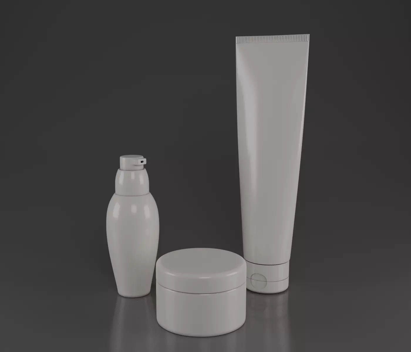 Cream bottle 3D model