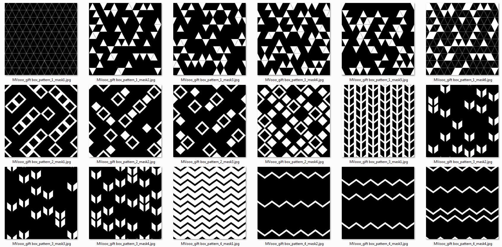 Gift boxes with bows part 2 3D model_29