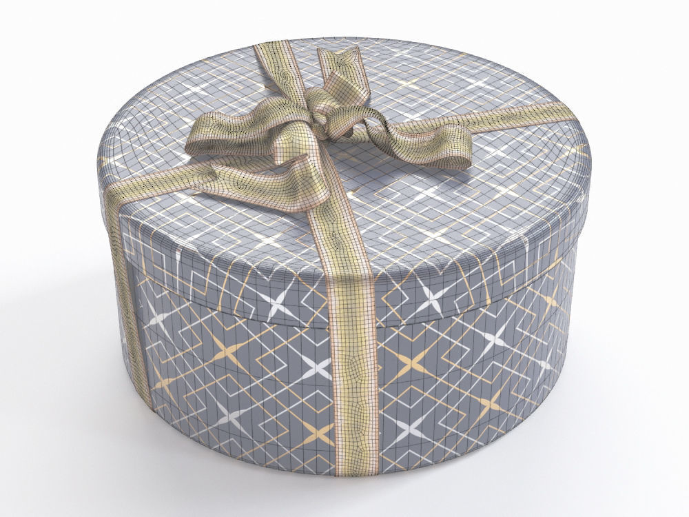 Gift boxes with bows part 2 3D model_5