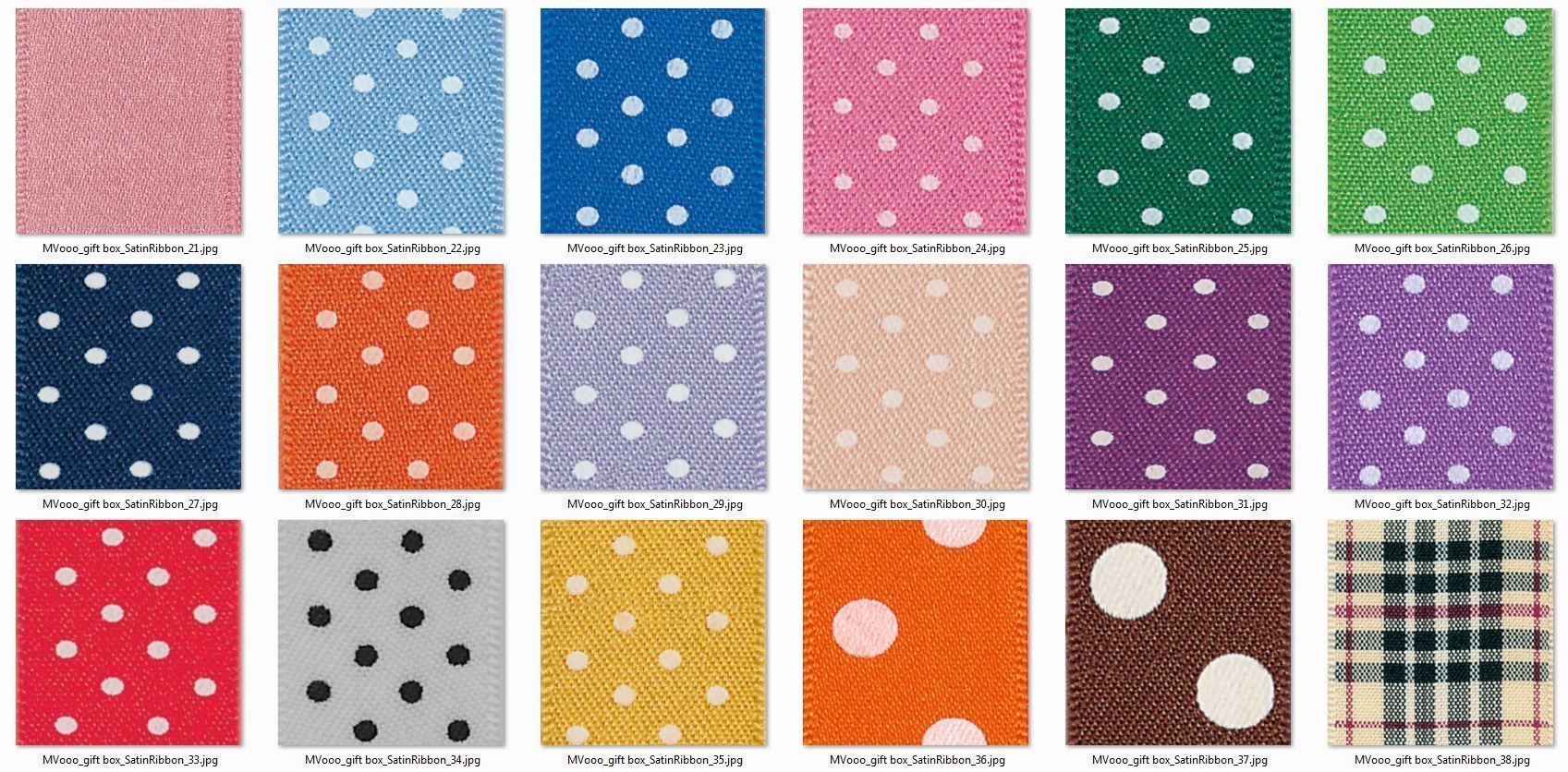 Open gift box with ribbon 3D model_20