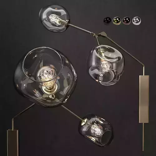 Branching bubble wall light