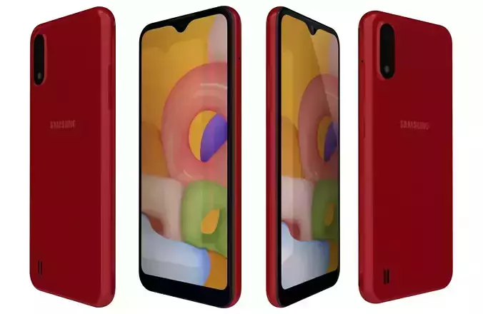 Samsung Galaxy A01 Red