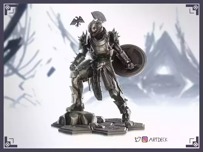 Saint 14 Corridors of Time Figurine Free 3D print model