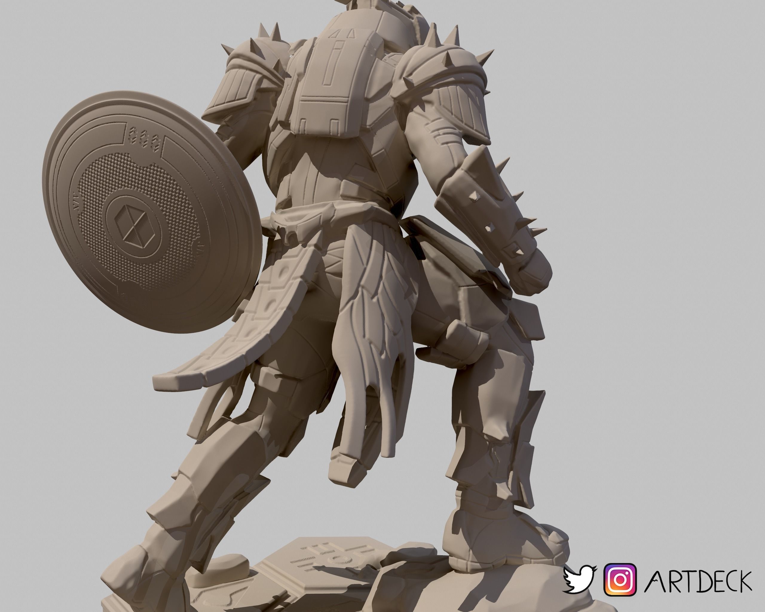 Saint 14 Corridors of Time Figurine Free 3D print model_4