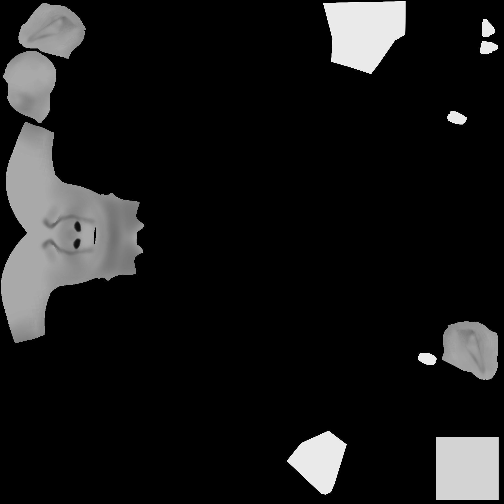 Elf Character Low-poly 3D model_11