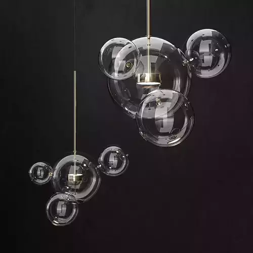 Chandelier Giopato and Coombes Bolle 4 lights