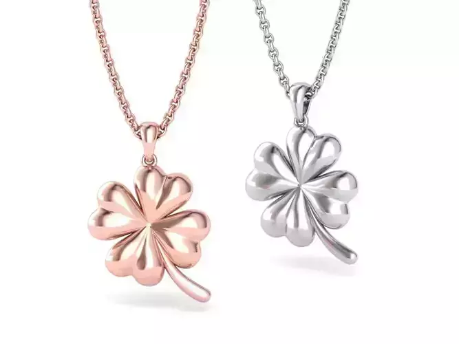 Clover Pendant printable 3dmodel