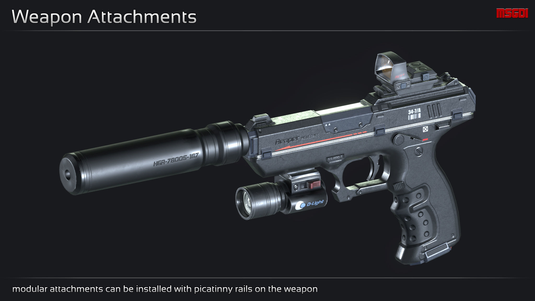 Scifi Pistol Collection _7