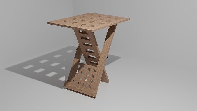 Relaxdays Folding Side Table 3D model
