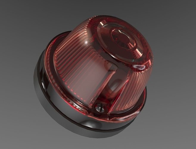 Turn signal light 3D model