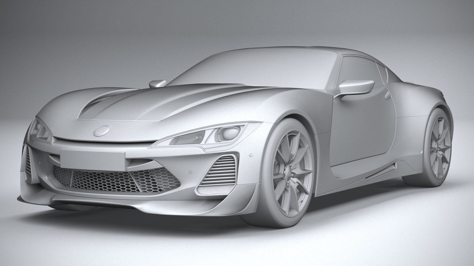 Generic Coupe 2020 3D model_20