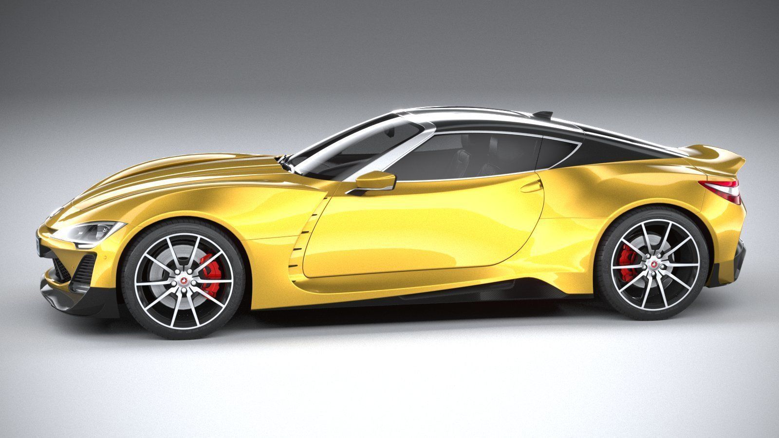 Generic Coupe 2020 3D model_8