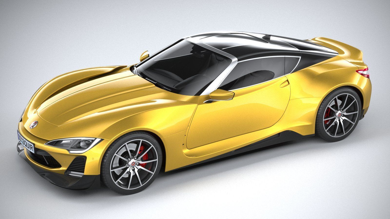 Generic Coupe 2020 3D model_7