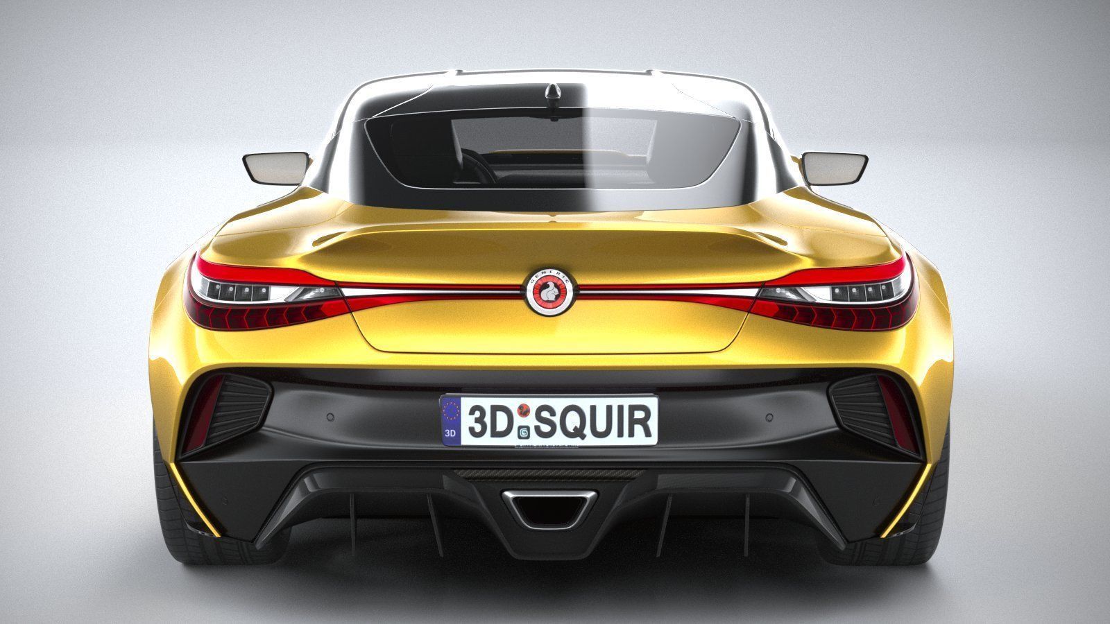 Generic Coupe 2020 3D model_4