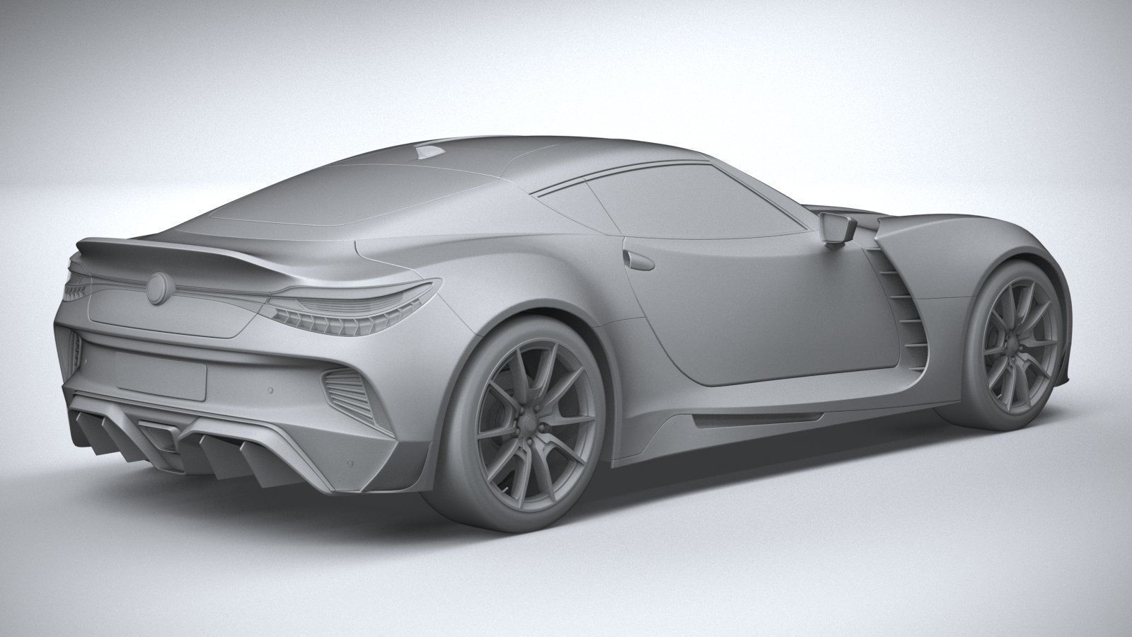 Generic Coupe 2020 3D model_25