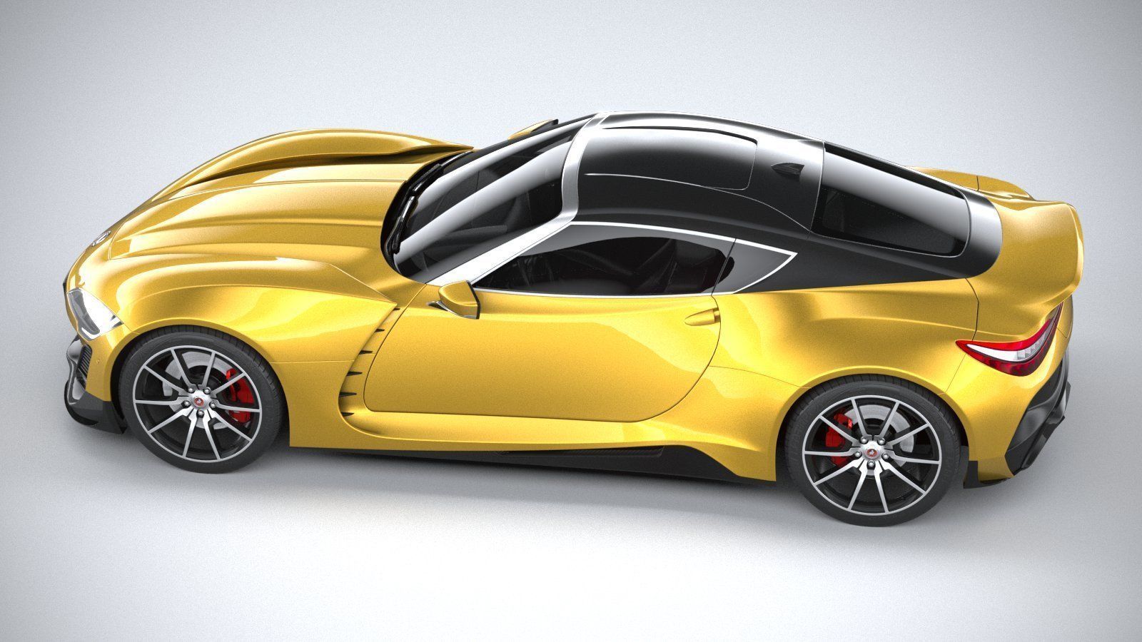 Generic Coupe 2020 3D model_9