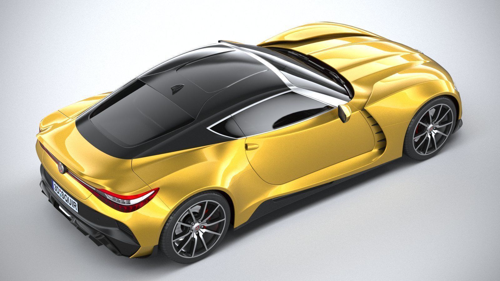 Generic Coupe 2020 3D model_10