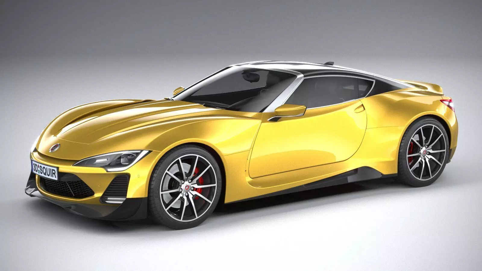 Generic Coupe 2020 3D model_0