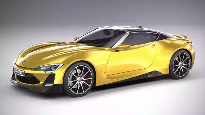 Generic Coupe 2020 3D model