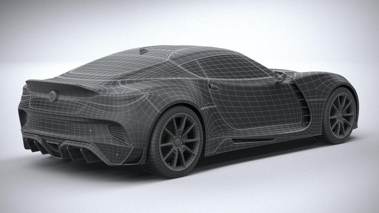 Generic Coupe 2020 3D model_29