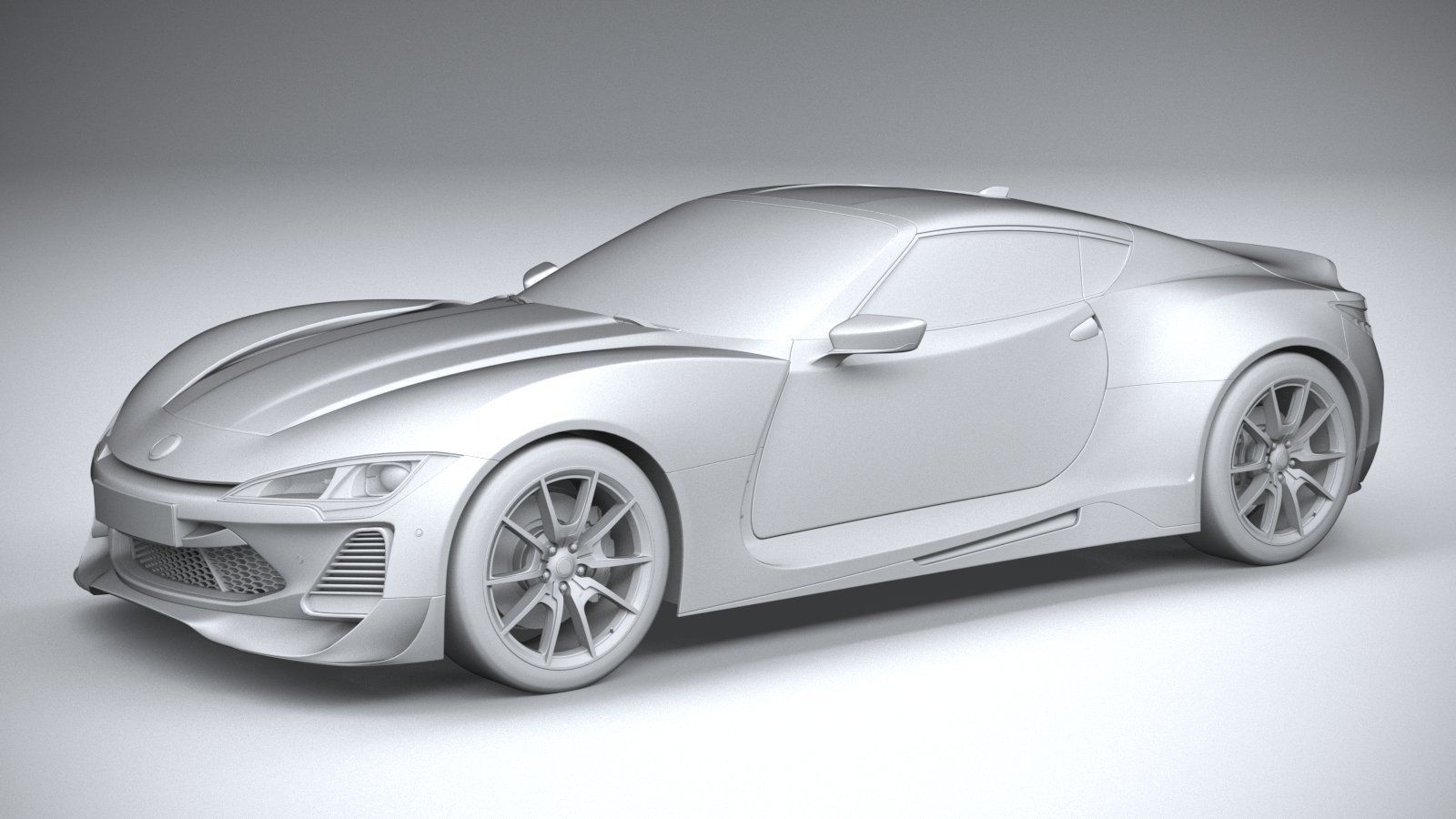 Generic Coupe 2020 3D model_19